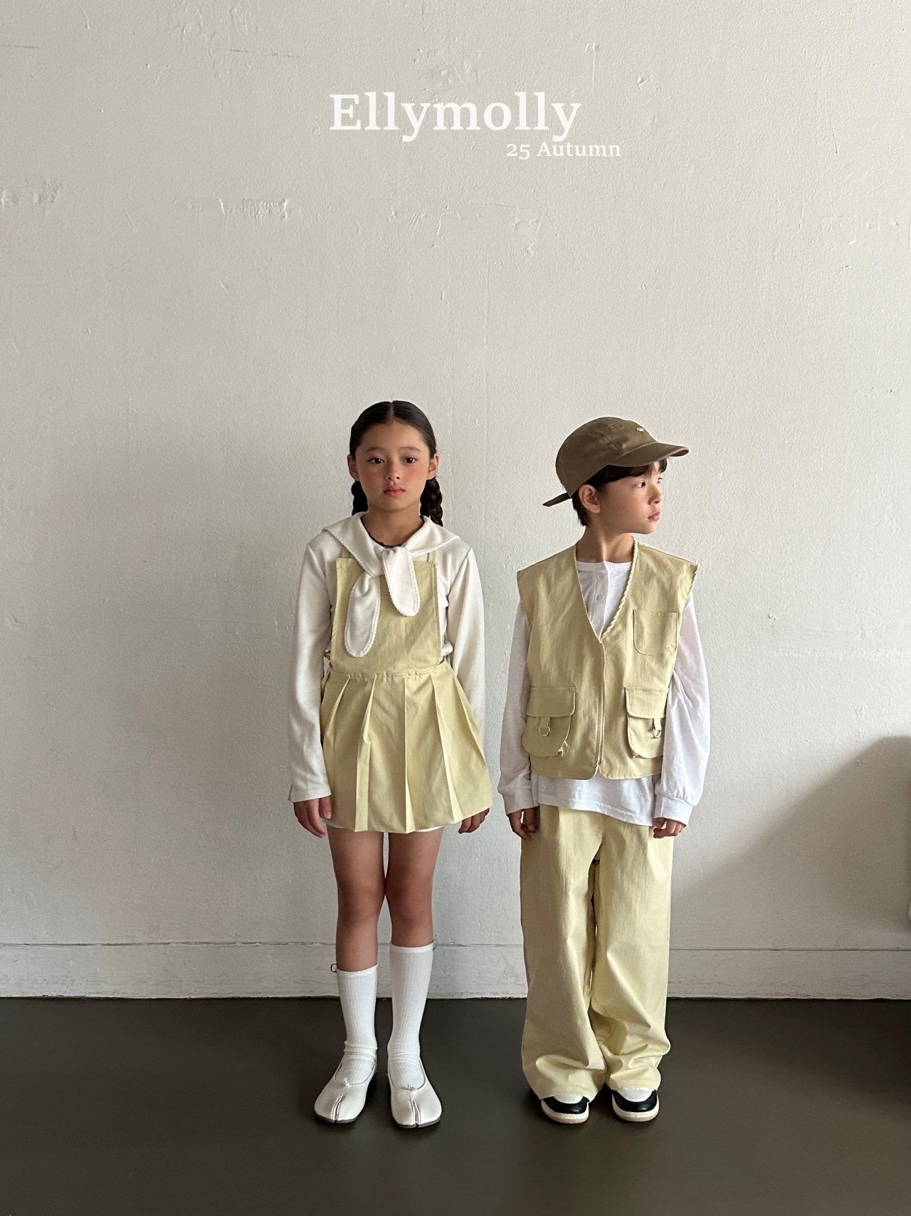 ELLYMOLLY d-ring pocket vest (90-160cm)