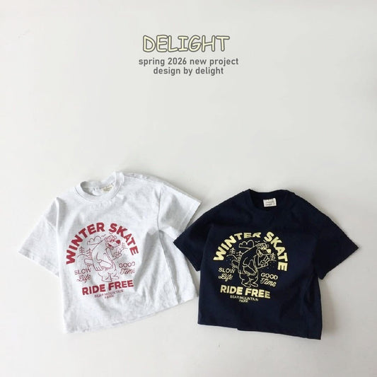 Delight 親子款winter 熊熊Tee (kids & adult )