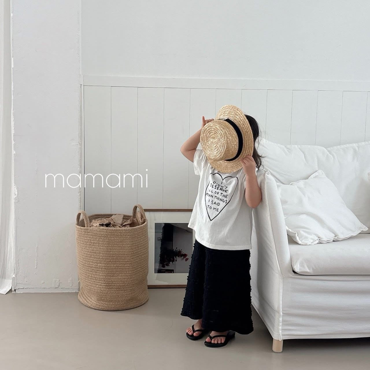 Mamami 親子款 - 愛心字母 tee (kids & adult)