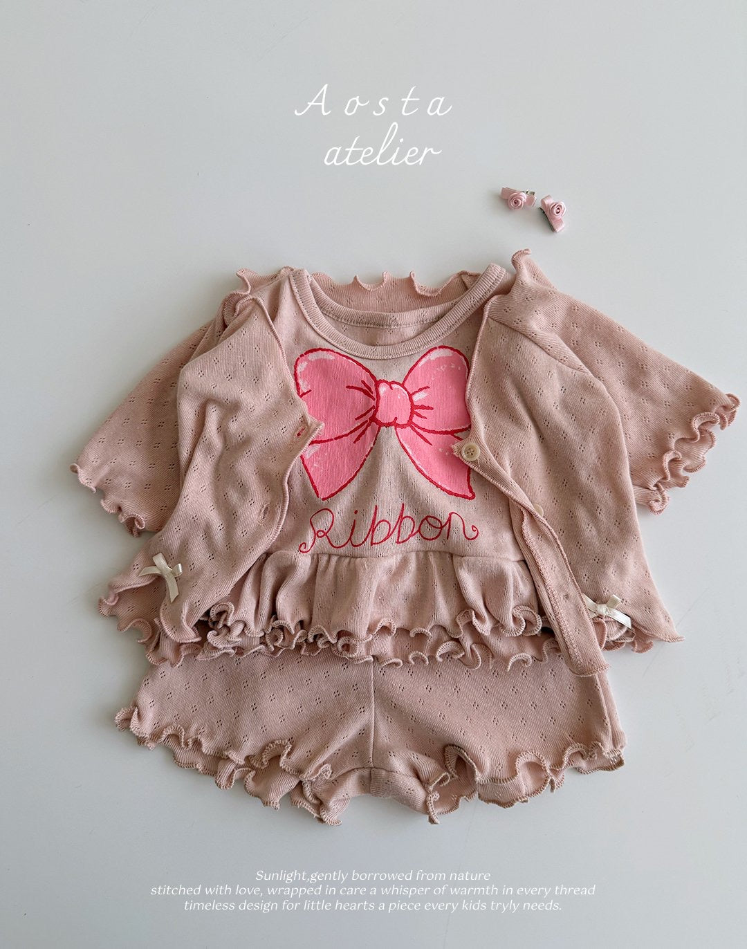 Aosta camellia short pants (70-110cm)