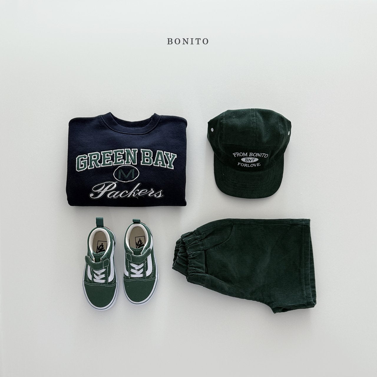 bonito green bay mtm (~80-140cm)