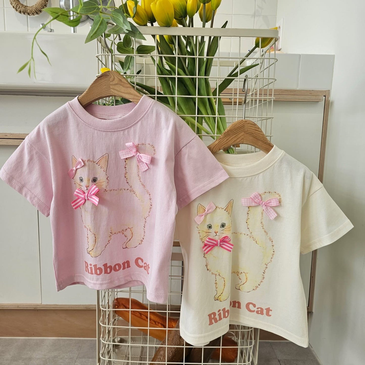 1st 立體緞帶媽咪tee (80-135cm)