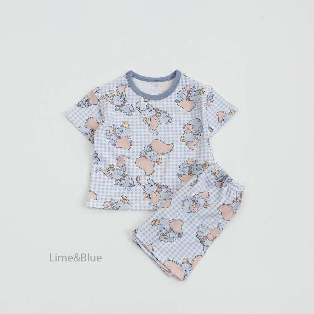 Lime&Blue 親子款 迪士尼人物居家服 (kids & mom & dad )