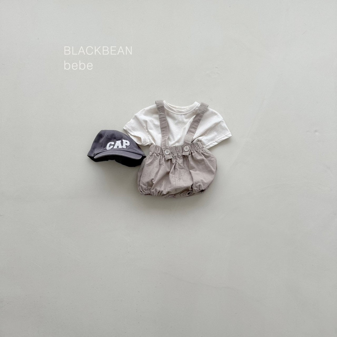 blackbean pampam bloomer set(3-18m)