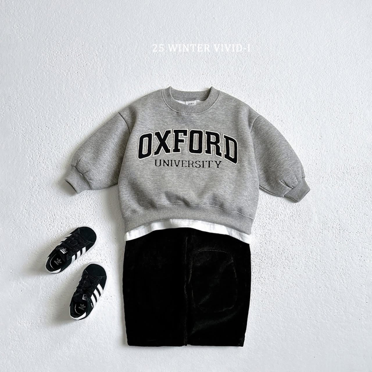 Vivid DXFORD文字上衣 (75-135cm)