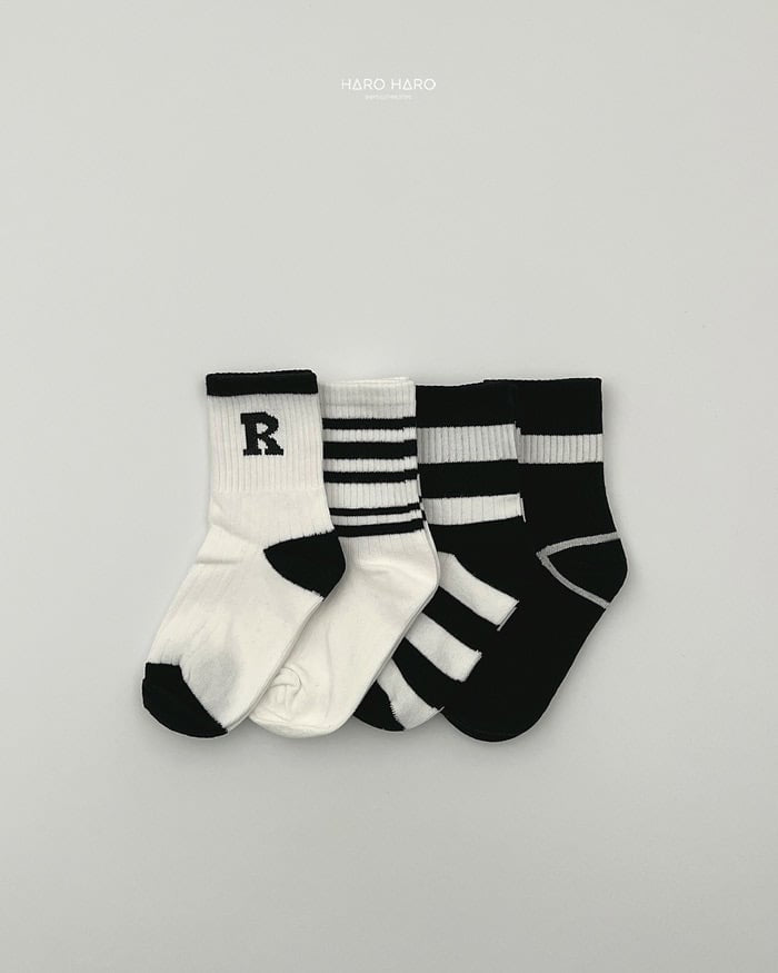 HAROHARO best socks set (3-9y)