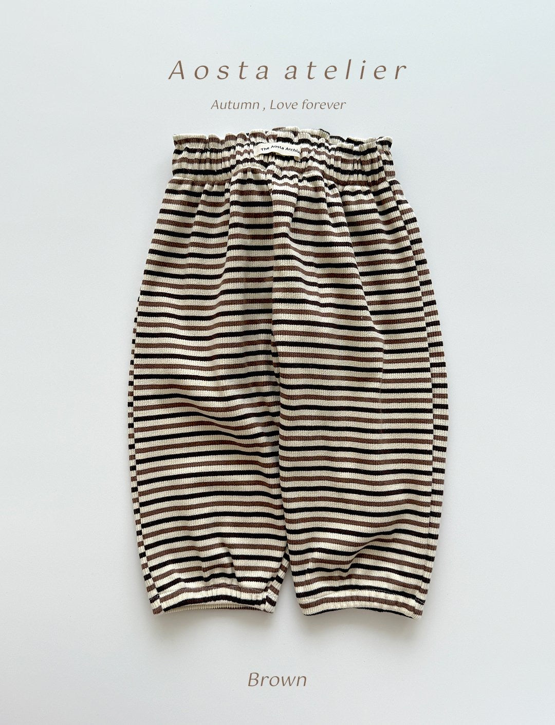 Aosta chocolate pants (~70-115cm)