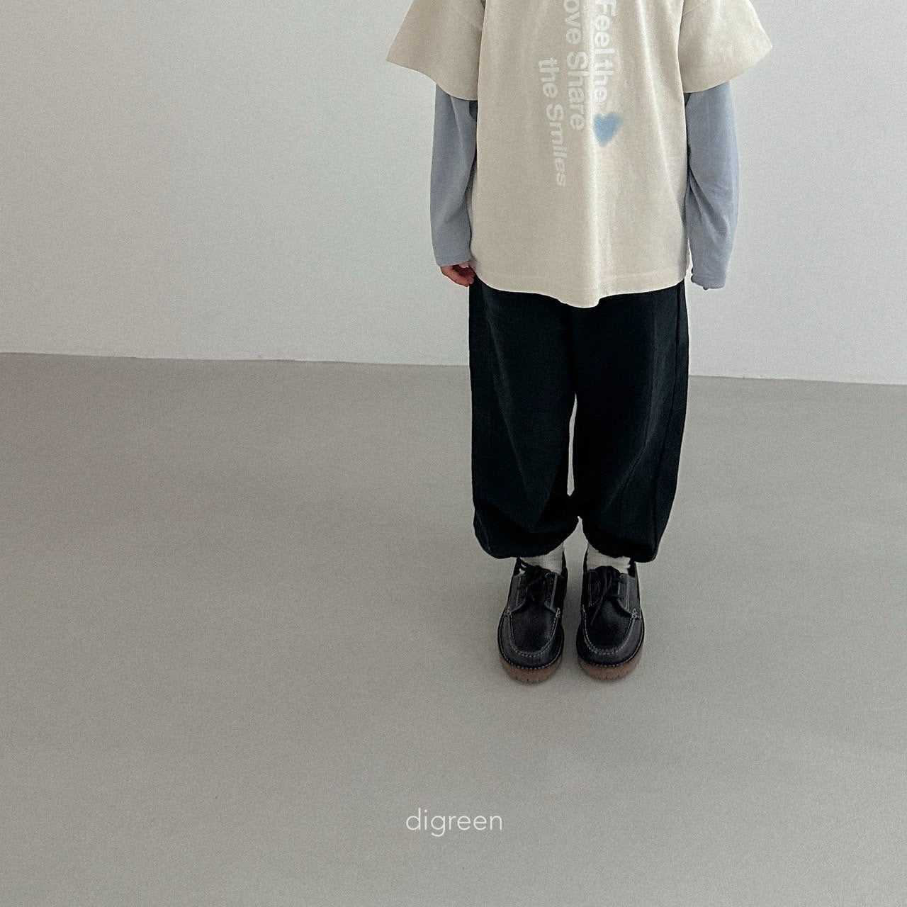 digreen cotton jogger pants (90-130cm)