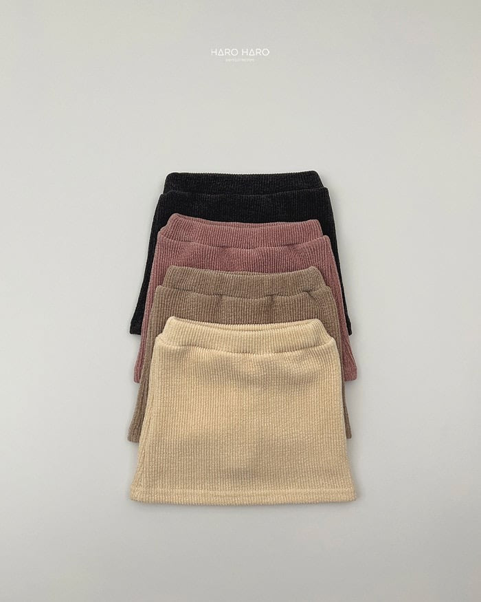 HAROHARO soboro knit skirt(85-140cm)