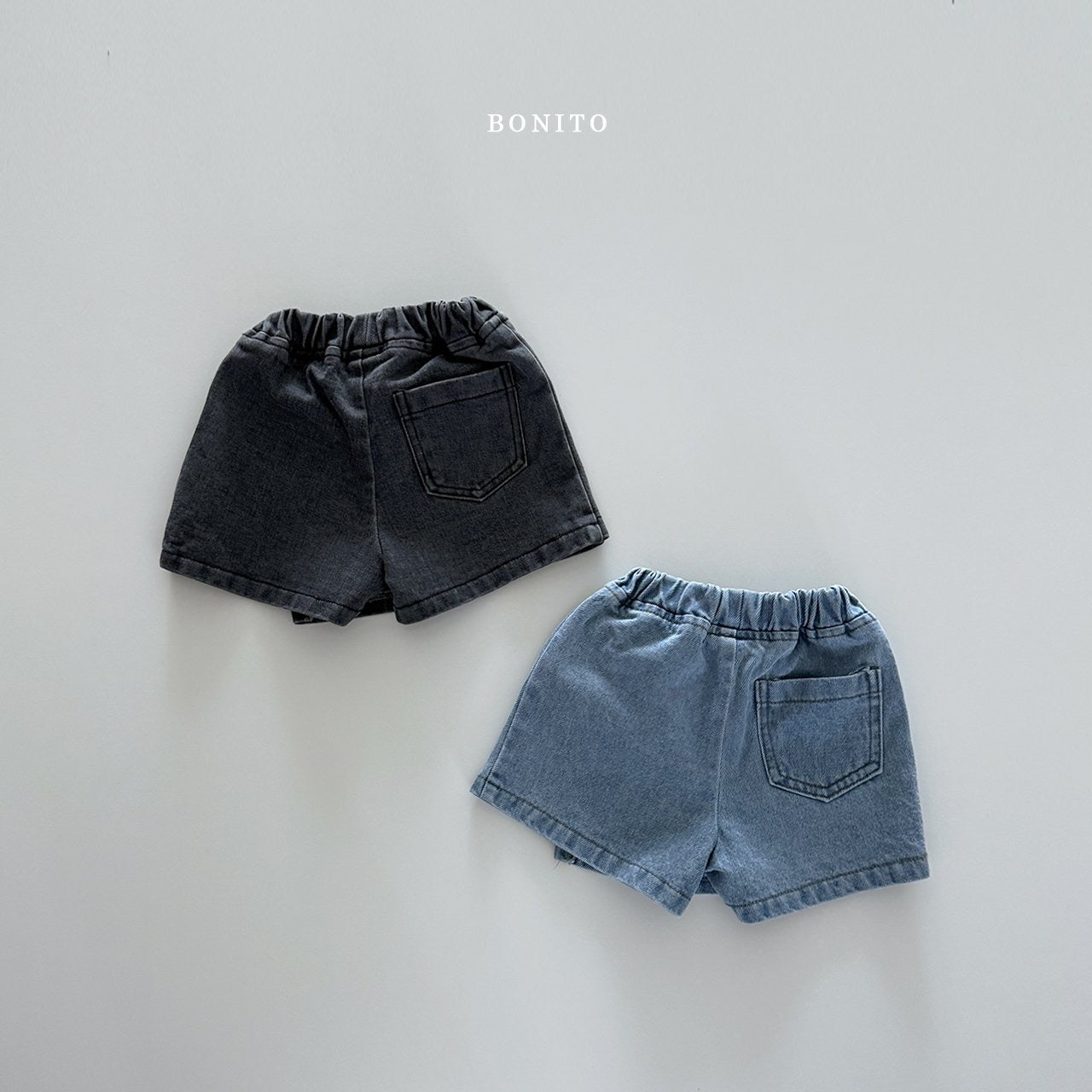 bonito denim skirt shorts (70-140cm)
