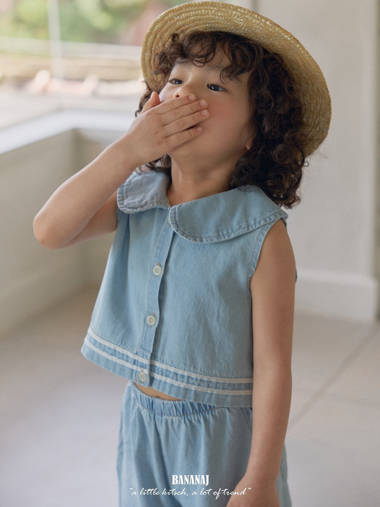 BANANAJ sailor blouse (80-135cm)