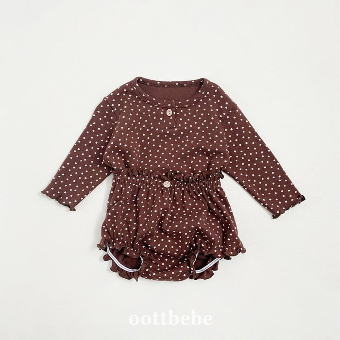 oottbebe star candy bloomer set(3-12m)