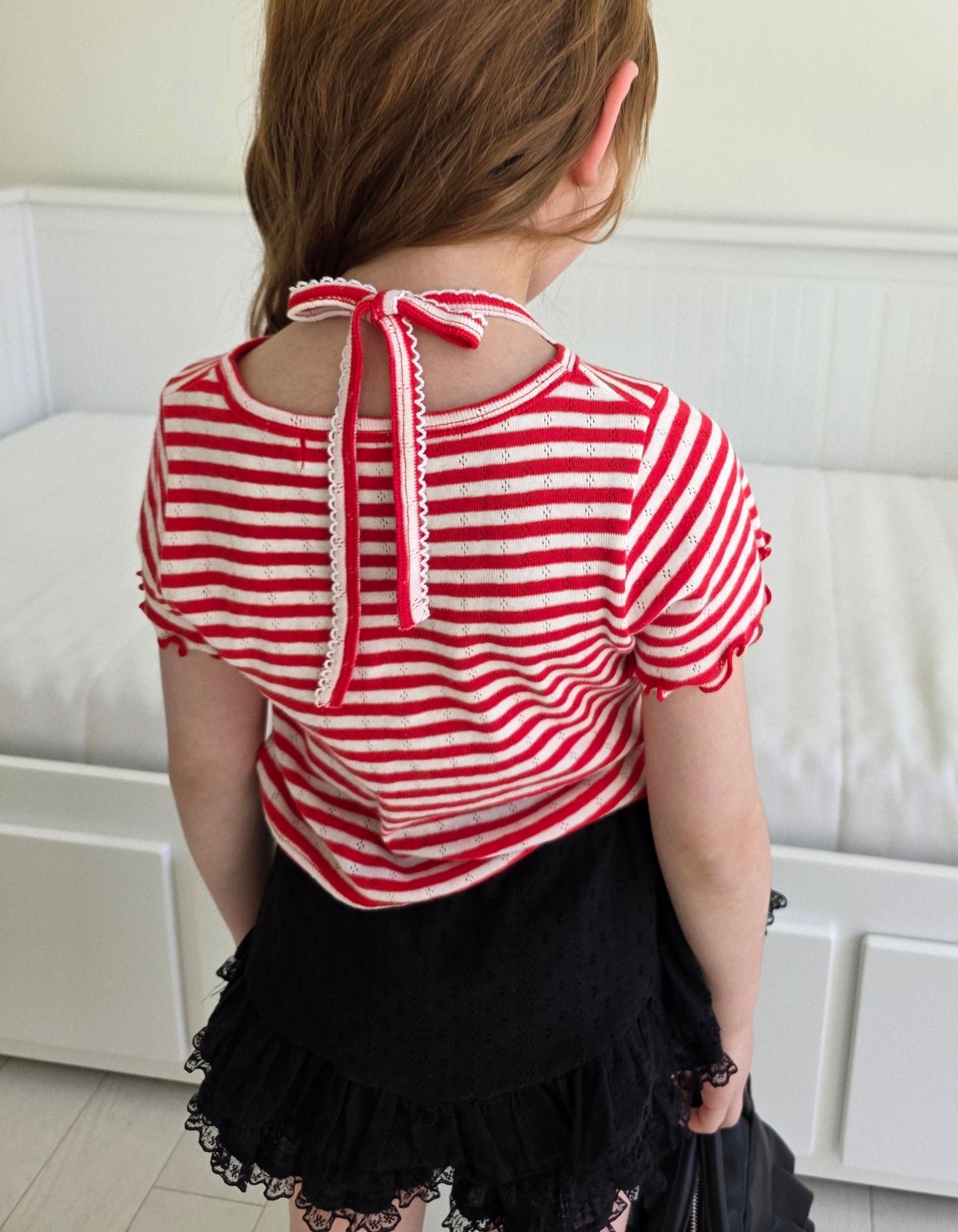 ELLYMOLLY pinko shiring carding tee (90-145cm)