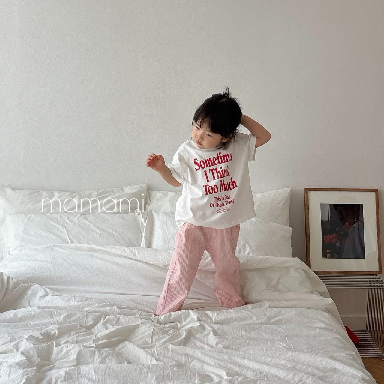 Mamami 親子款 - 英文字母tee (kids & adult )