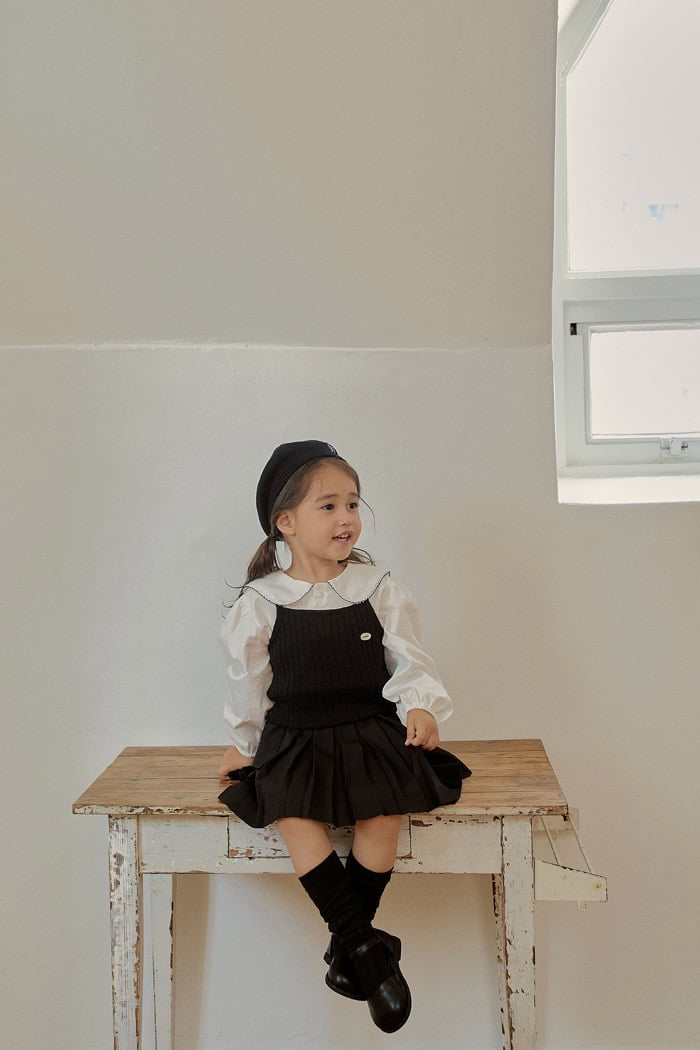 momoann knit vest (90-130cm)