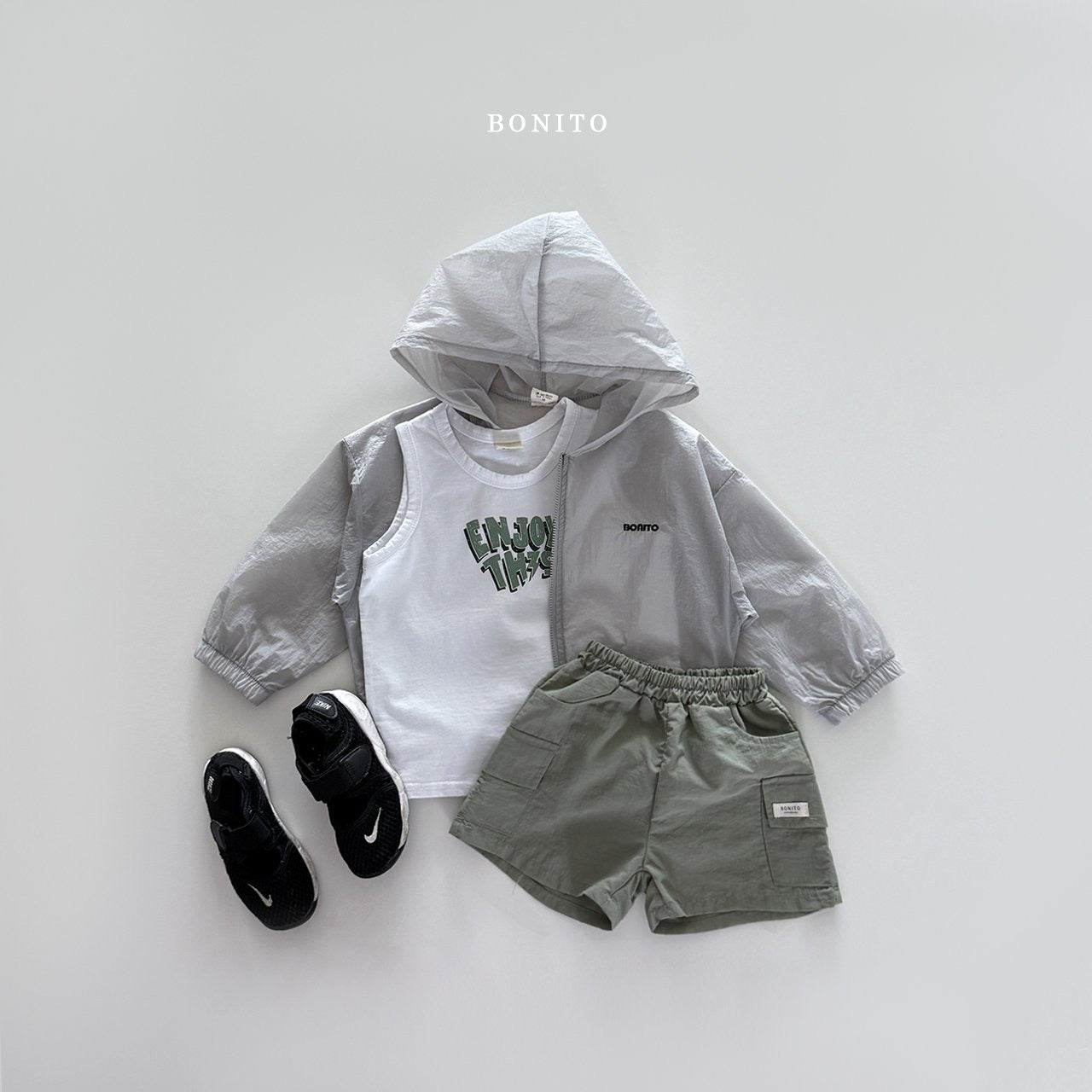 bonito windy cooling hood zip up (70-140cm)
