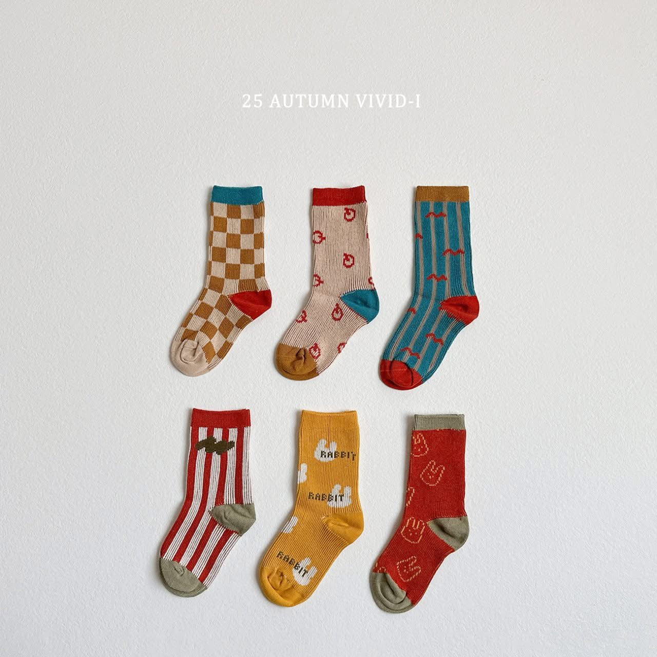 Vividi 蘋果兔兔襪襪組