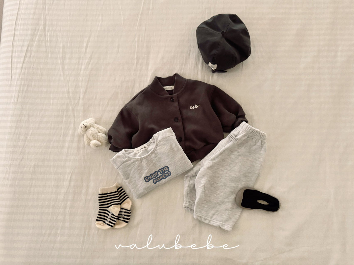 valubebe bebe baseball jumper (6-24m)