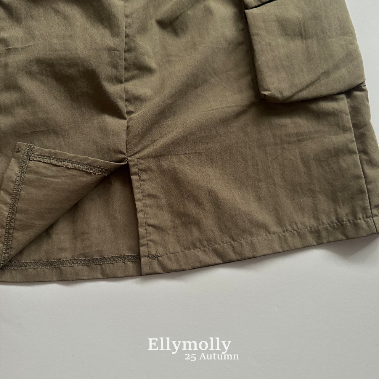 ELLYMOLLY antique frill skirt (90-145cm)