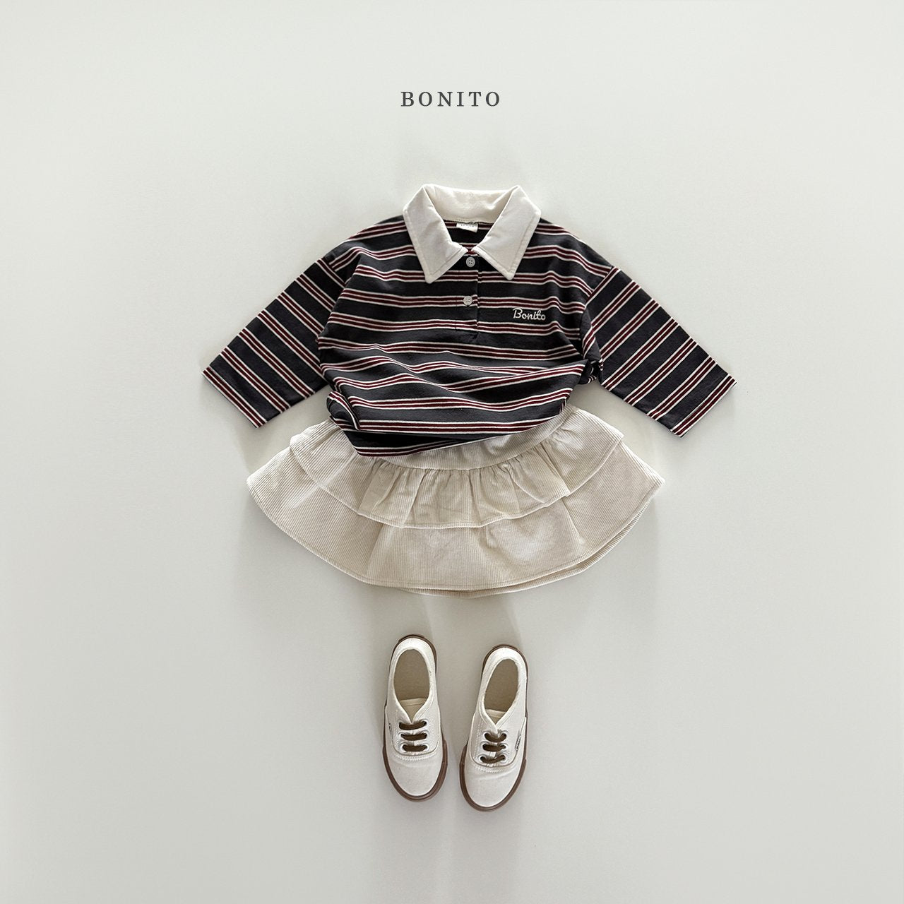 bonito st collar tee (~80-140cm)