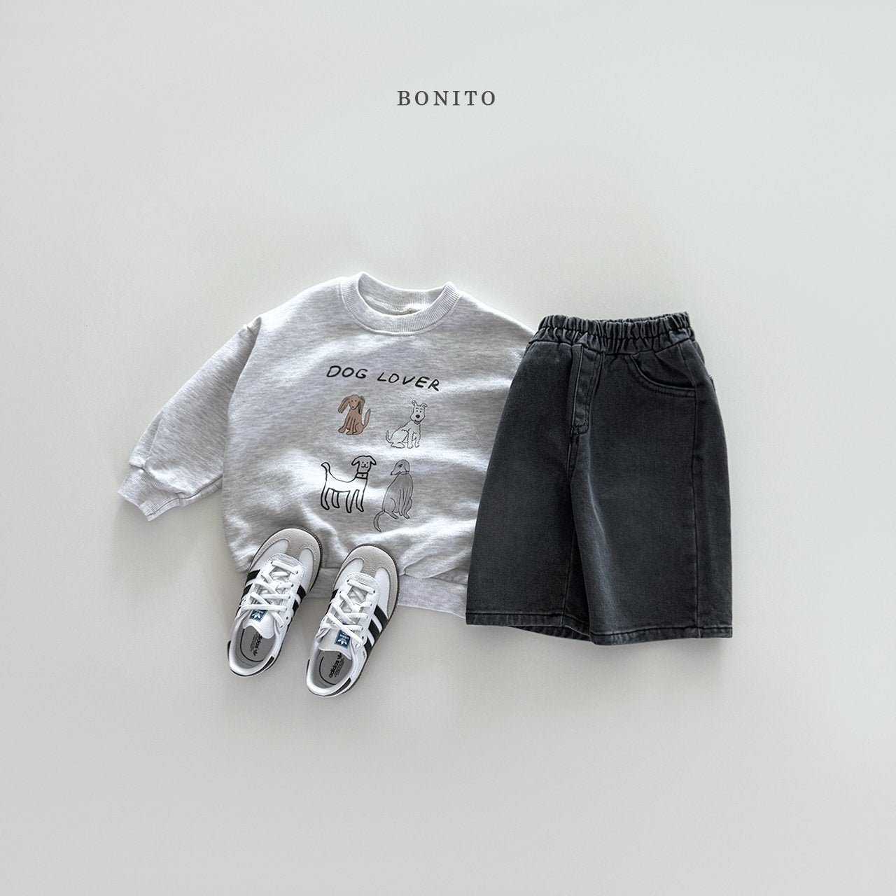 bonito bermuda denim pants (~80-140cm)