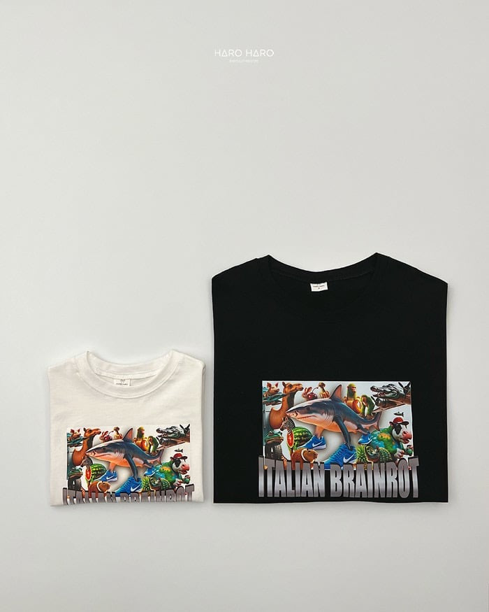 HAROHARO brainrot tee (kids & adult)