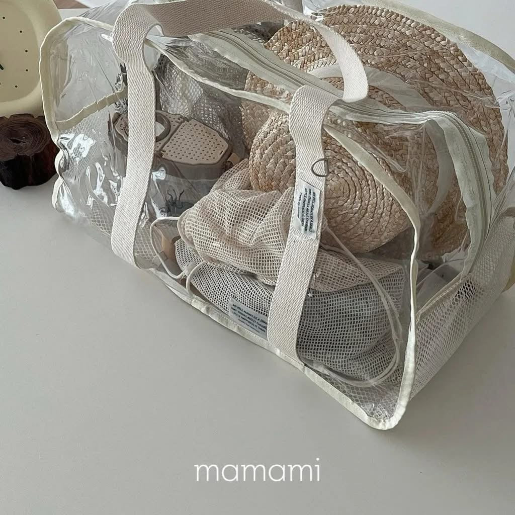Mamami 萬用透明沙灘包
