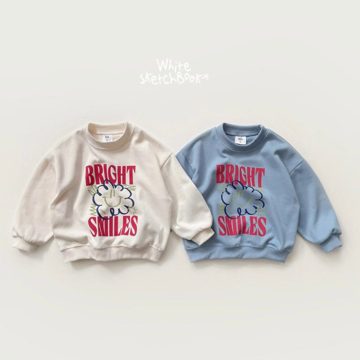 WhitesketchBook smile cloud mtm (90-140cm)