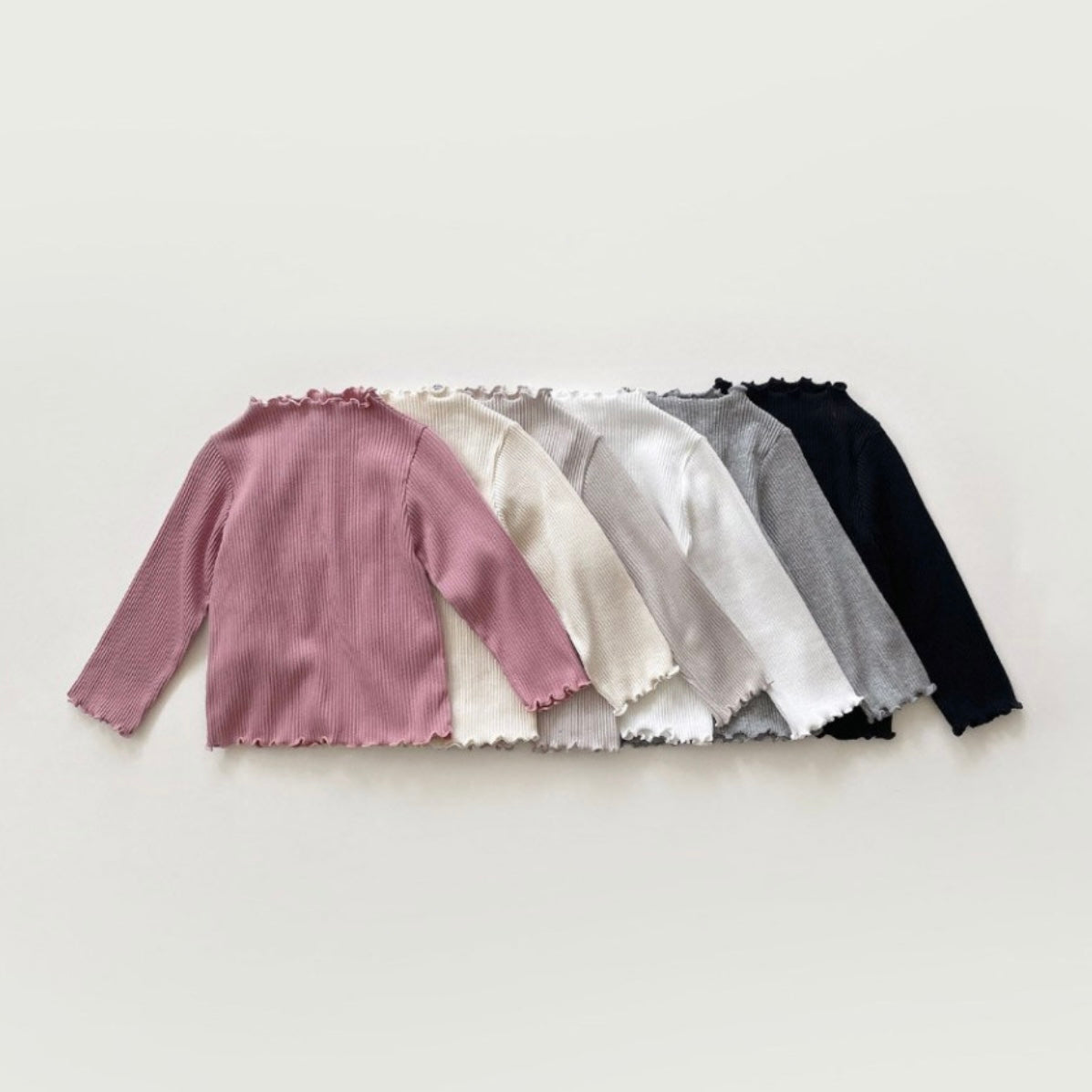 WhitesketchBook frill tee (90–140cm)