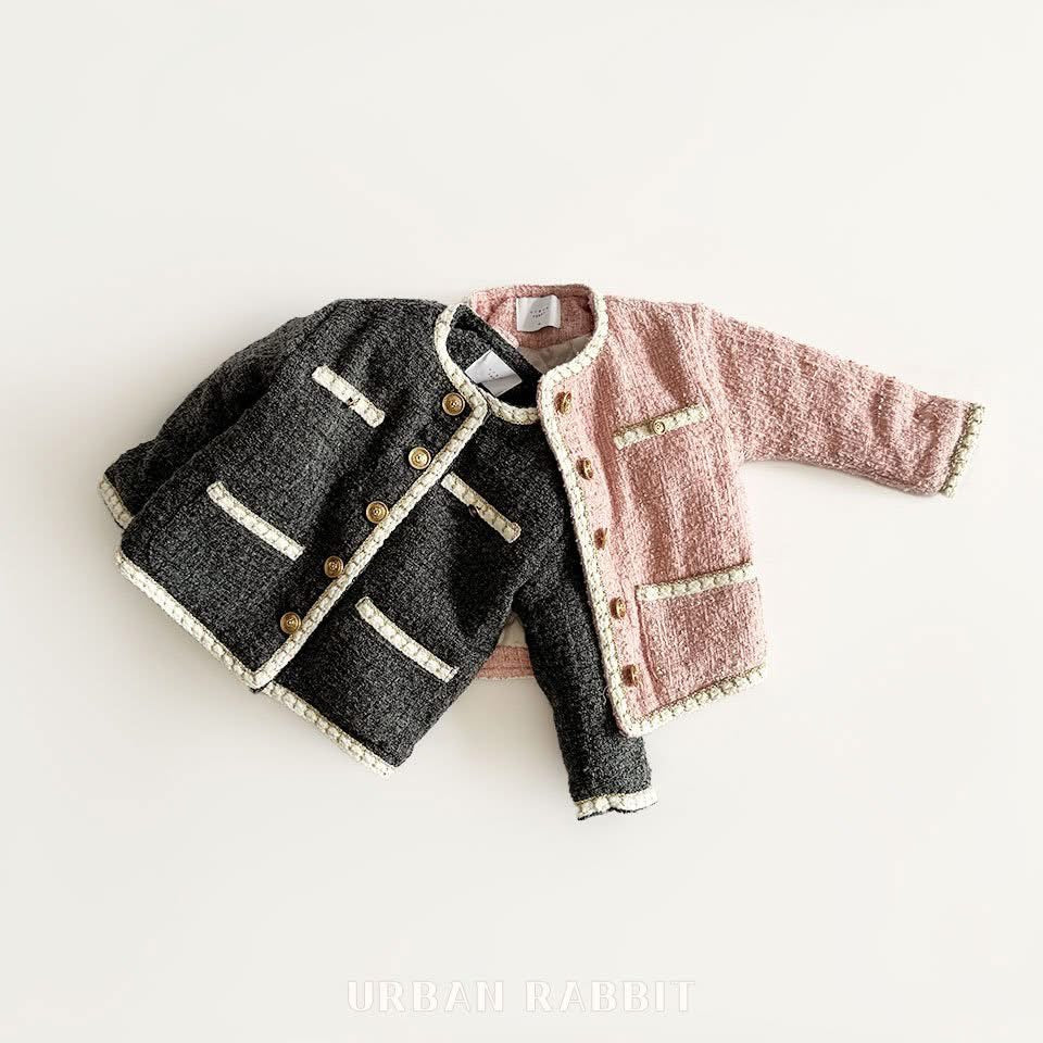 Urban Rabbit 小香風金扣外套 (80-140cm)