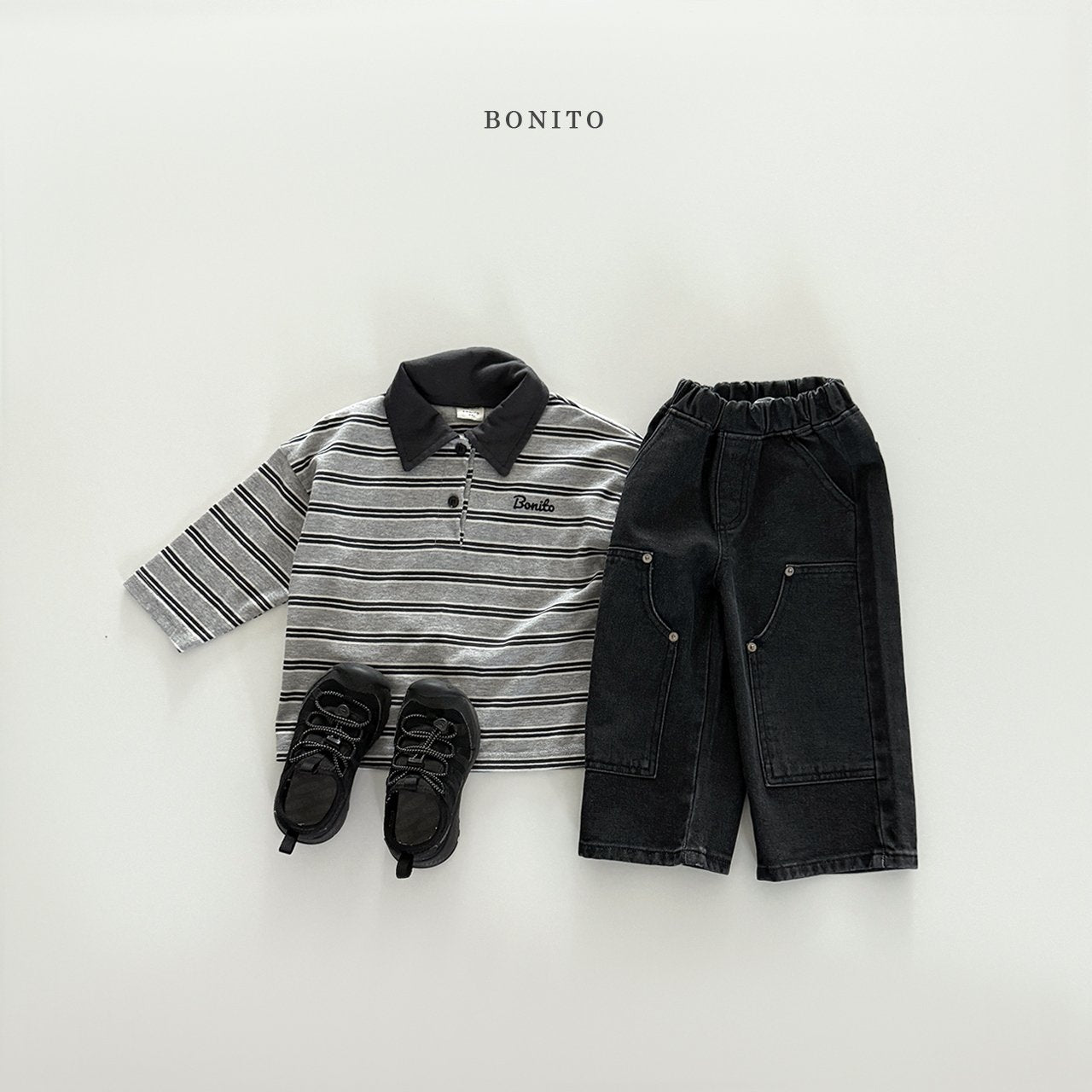 bonito st collar tee (~80-140cm)