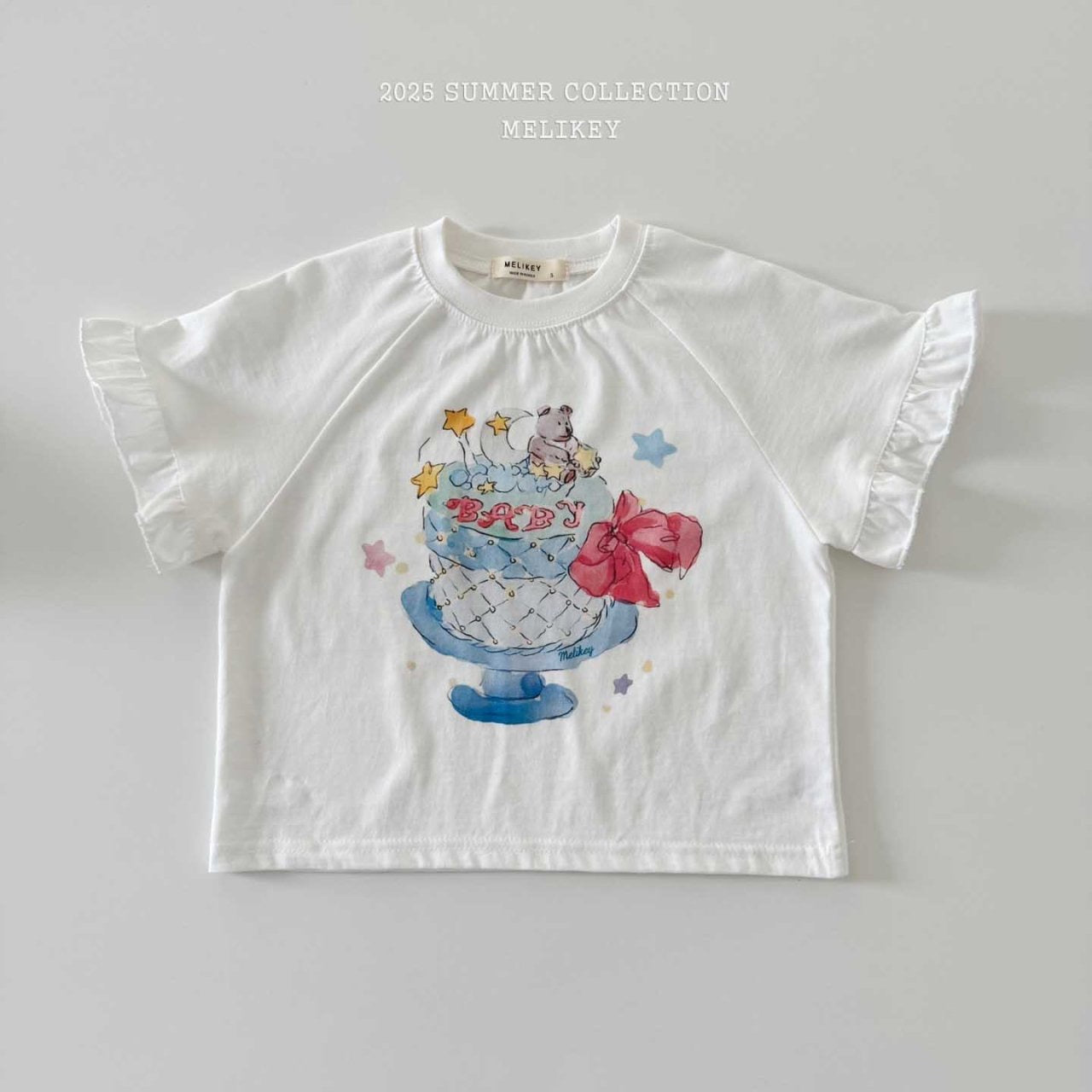 melikey cake frill t (80-140cm)