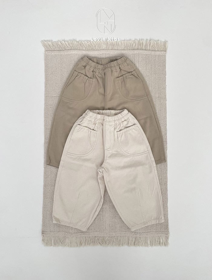 lovin latte pocket pants (80-125cm)