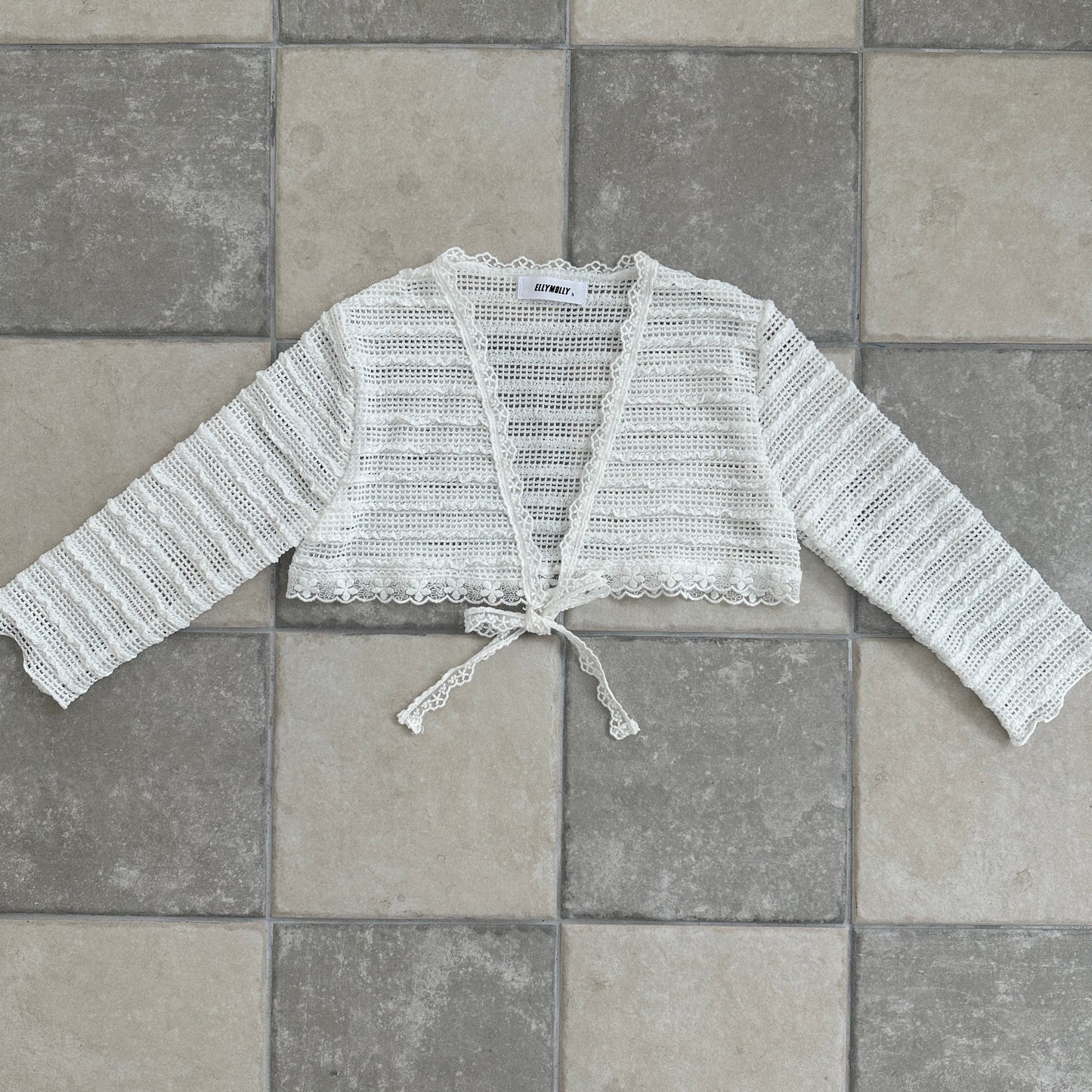 ELLYMOLLY ruffle bolero (90-145cm)