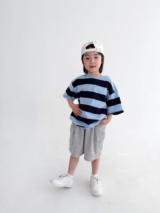 Dsaint 寬寬條紋tee (80-148cm)
