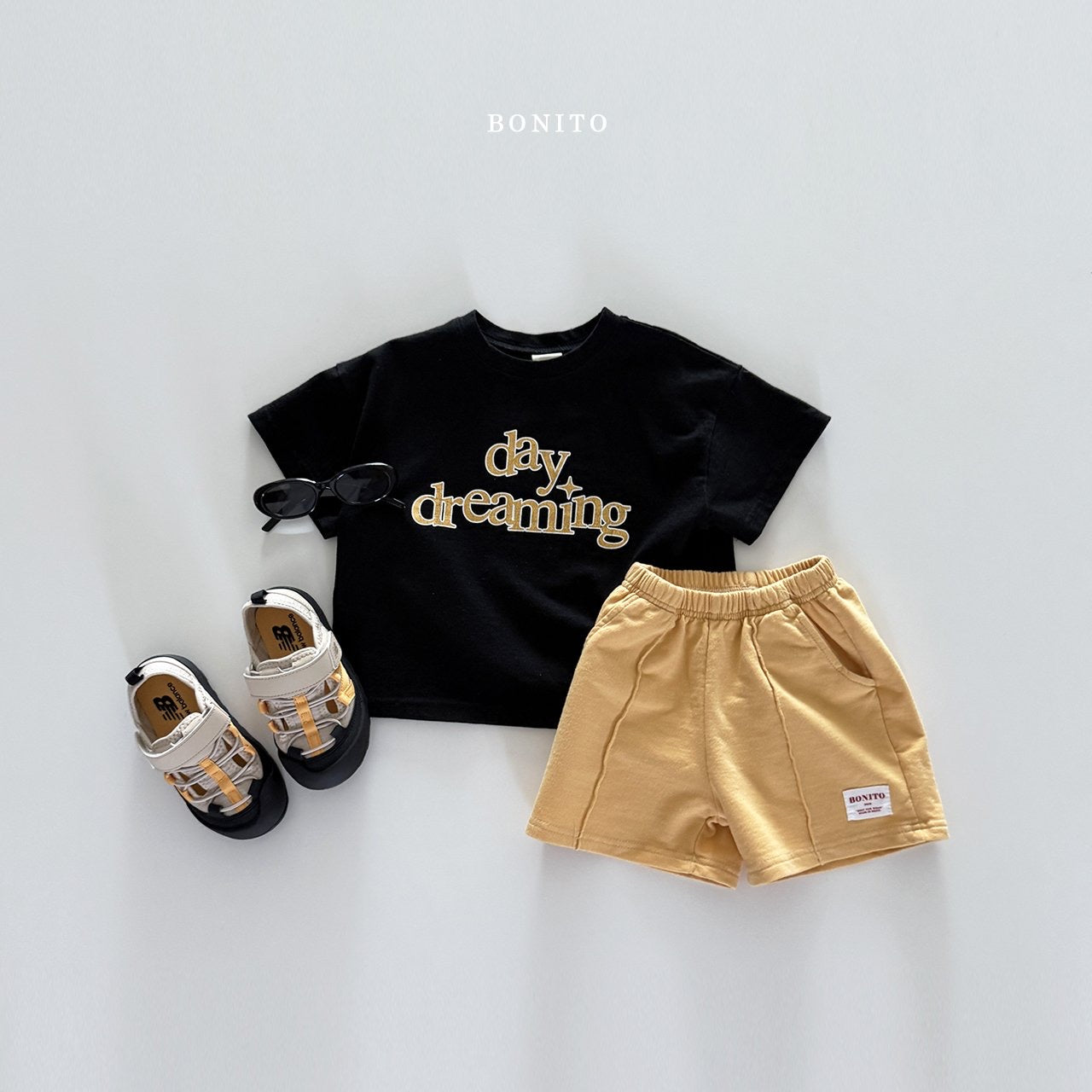 bonito plain bottle shorts (70-140cm)