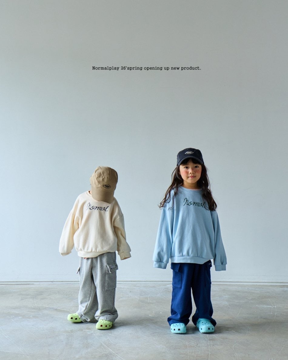 normalplay embroidered mtm (75-140cm)