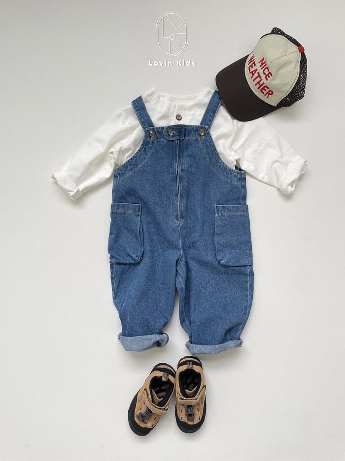 lovin one button tee (80-125cm)