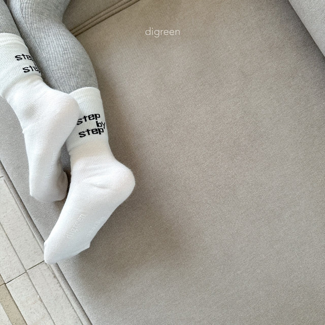 digreen step socks (12-23cm)