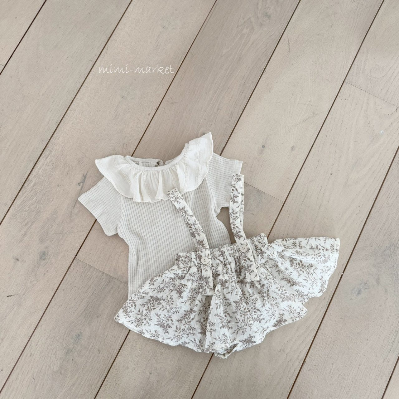 mimi market jay collar tee (70-85cm)
