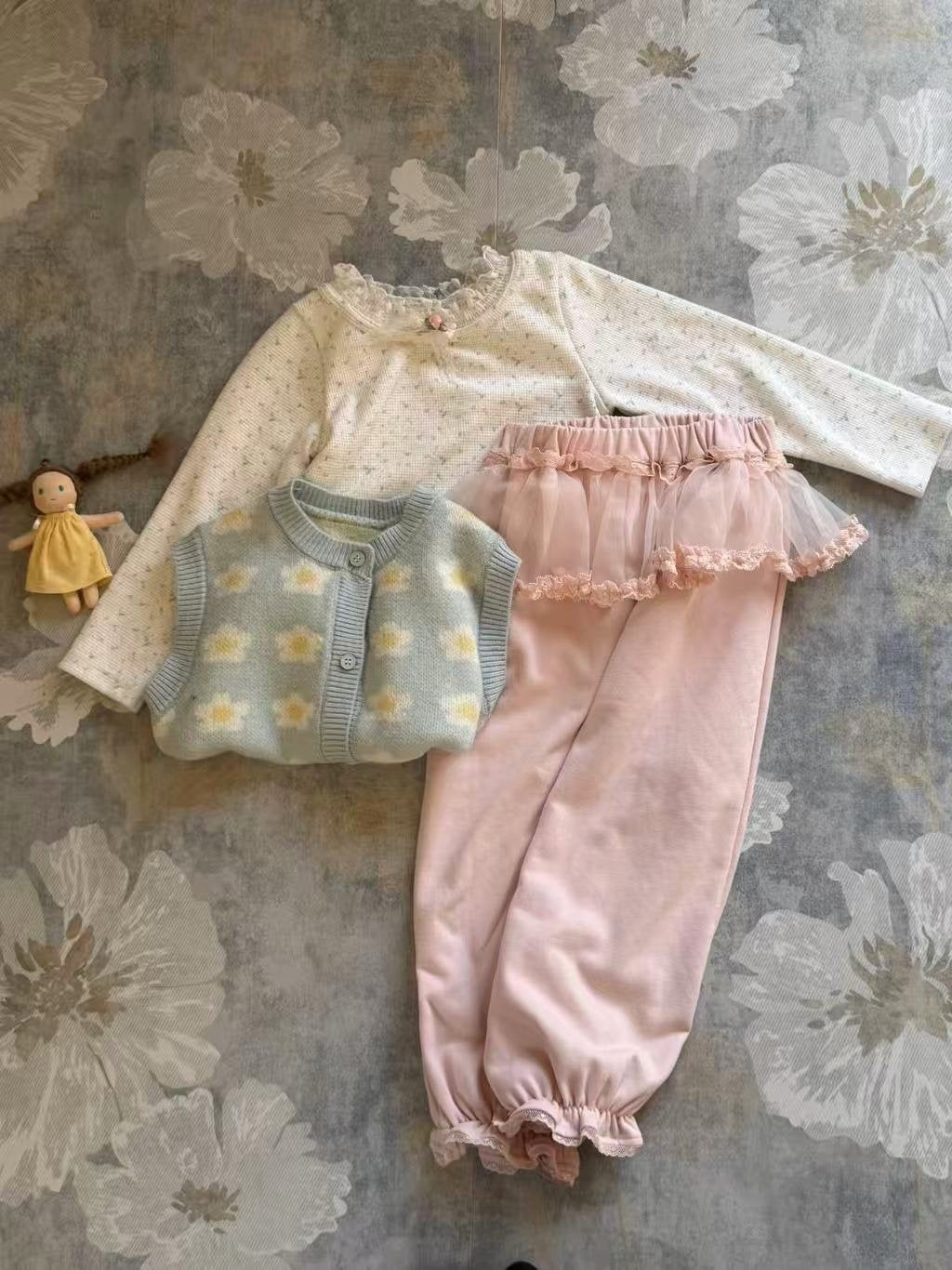 aiai soft cotton jogger pants (95-140cm)