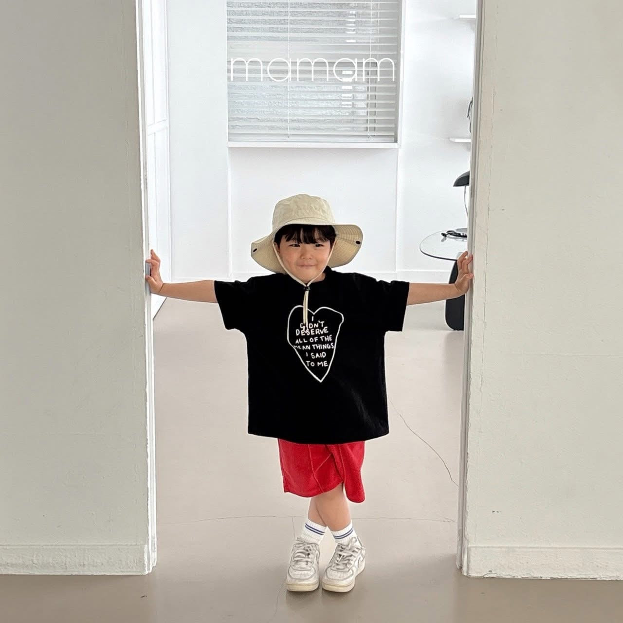 Mamami 親子款 - 愛心字母 tee (kids & adult)