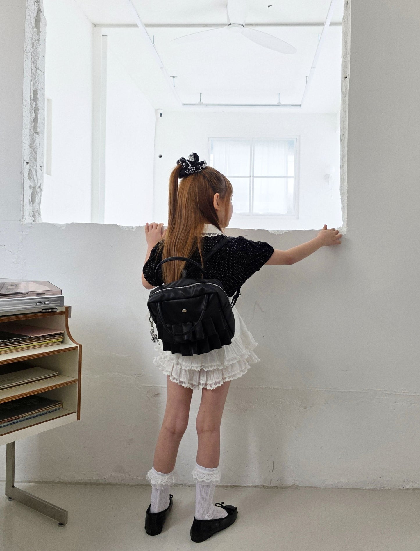 ELLYMOLLY square frill bag