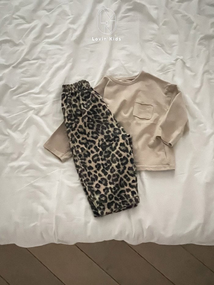 lovin leopard pants (80-125cm)