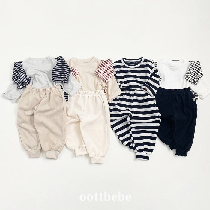 oottbebe knit jogger pants (75-120cm)