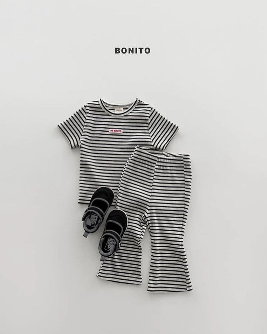 Bonito slim stripe set (~80-140cm)