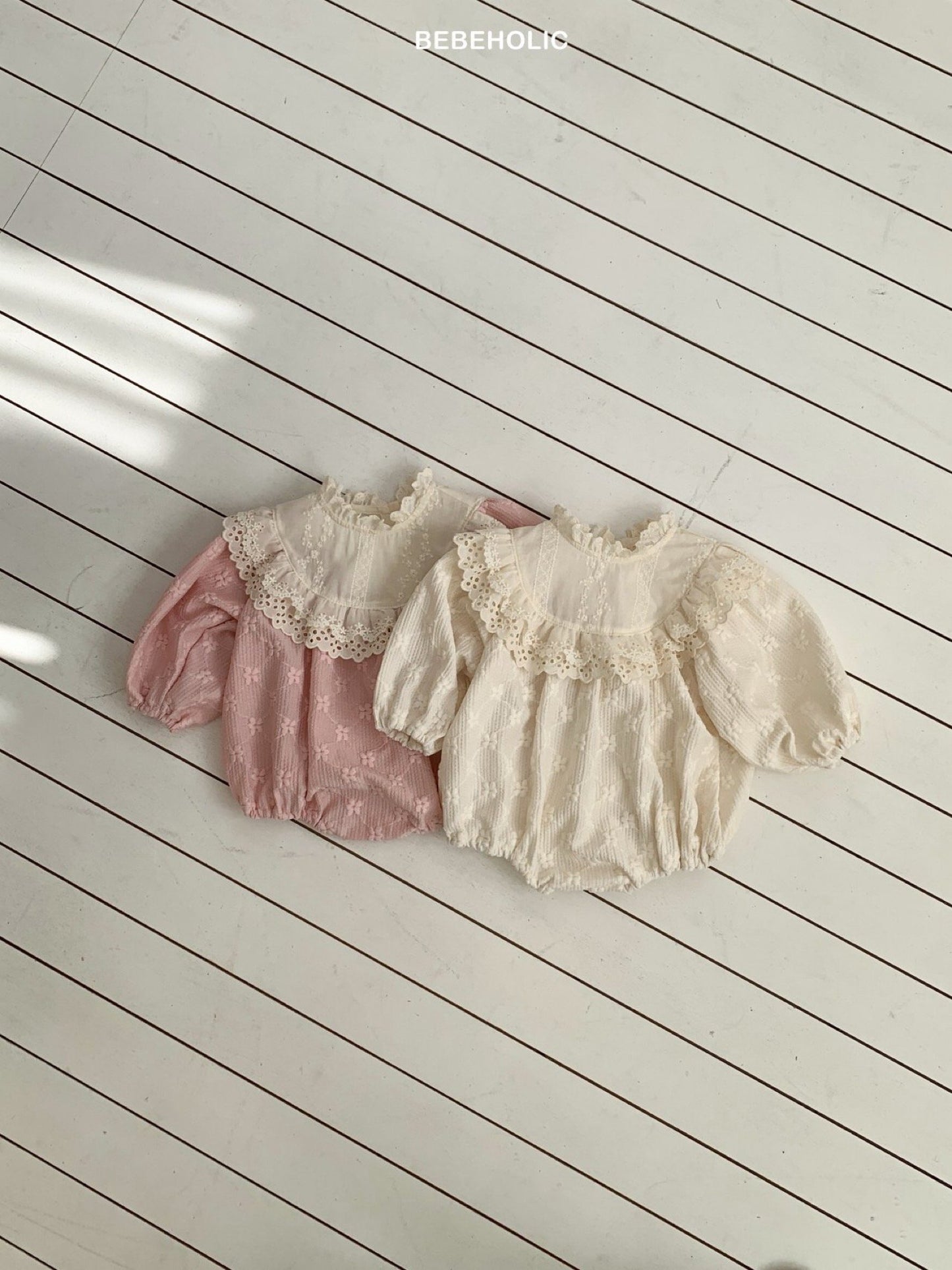 bebeholic bria lace suit (3-18m)