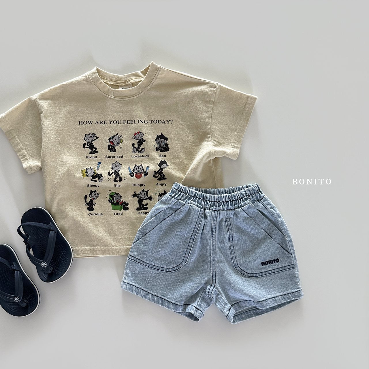 bonito feeling today tee (70-140cm)