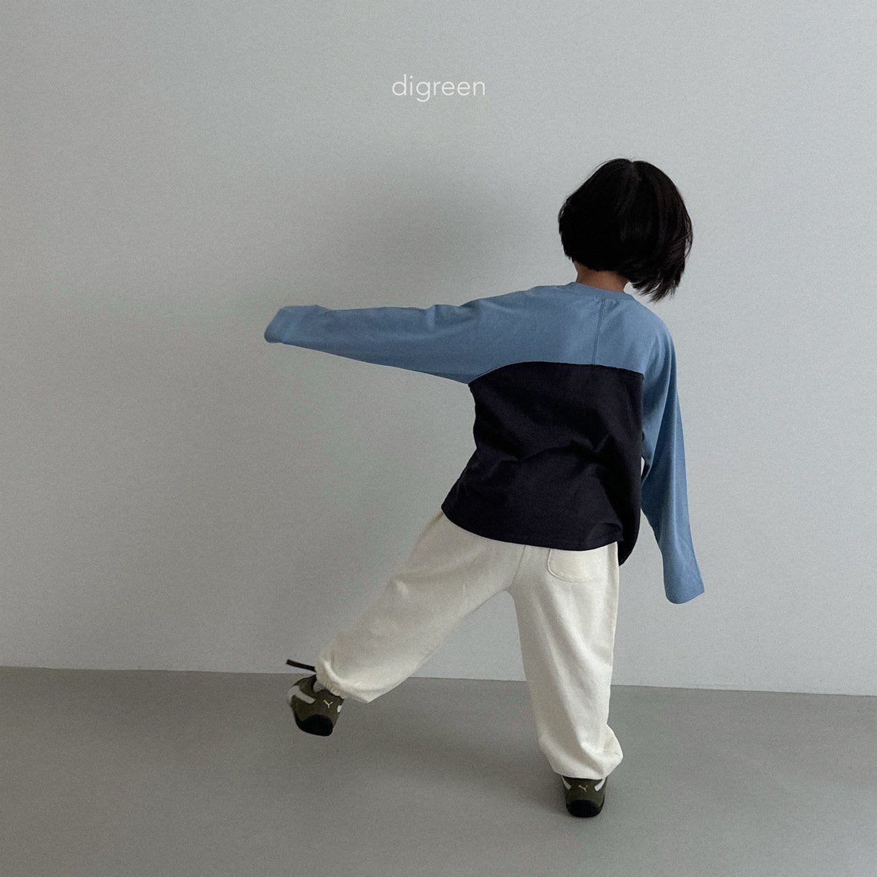 digreen cotton jogger pants (90-130cm)