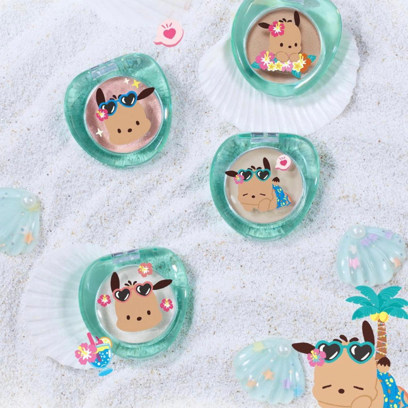 Etude x Sanrio PC狗單色眼影